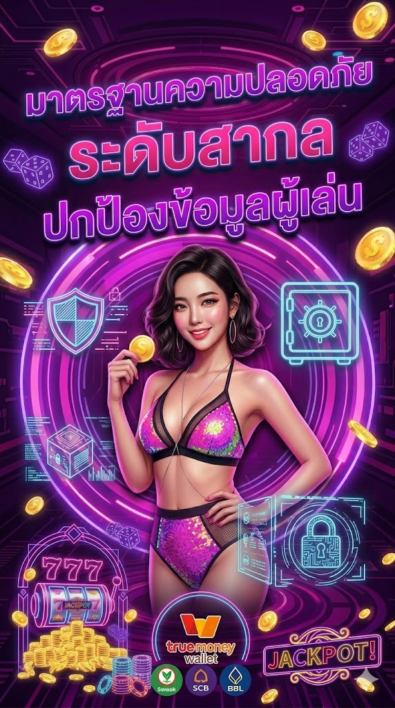sexy21 มาตรฐานความปลอดภัยระดับสากล ปกป้องข้อมูลผู้เล่น