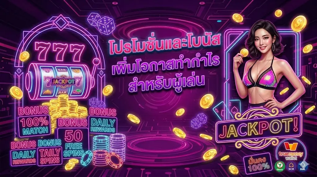 sexy21 โปรโมชั่นและโบนัส เพิ่มโอกาสทำกำไรสำหรับผู้เล่น